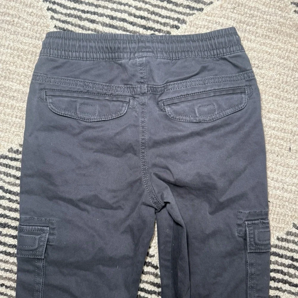 Urban Pipeline Boys Grey Cargo‎ Jogger Pants Size Small Elastic Waist Drawstring